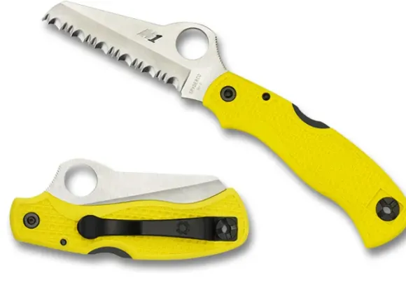 Spyderco Saver Salt™ CLIPIT® Yellow FRN