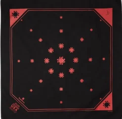 Spyderco Bandana Black w/ Red Bugs