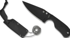 Spyderco Subway Bowie™ Black Blade