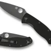 Spyderco Tenacious® G-10 Black / Black Blade