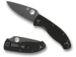 Spyderco Tenacious® G-10 Black / Black Blade