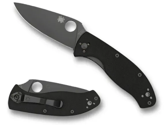 Spyderco Tenacious® G-10 Black / Black Blade