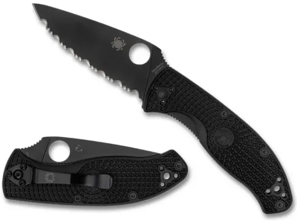 Spyderco Tenacious® Lightweight Black Blade SpyderEdge
