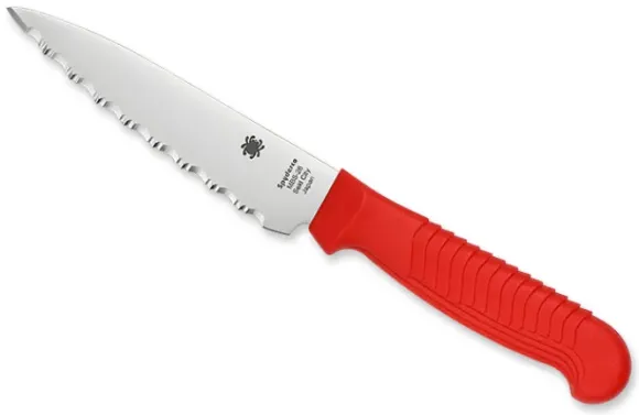 Spyderco Utility Knife 4.5" Polypropylene Red