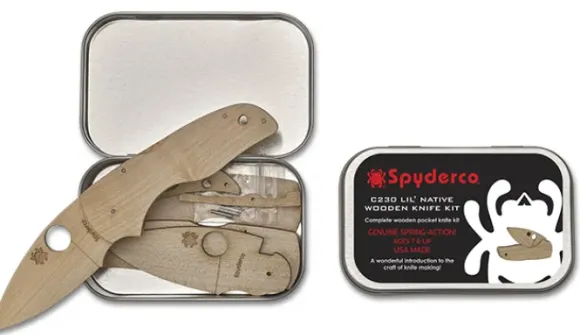 Spyderco Wooden Kit Lil' Native®