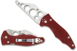 Spyderco Yojimbo™ 2 G-10 Red Trainer