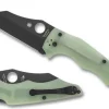 Spyderco YoJumbo&trade; Natural G-10 CPM M4 Black Blade Exclusive